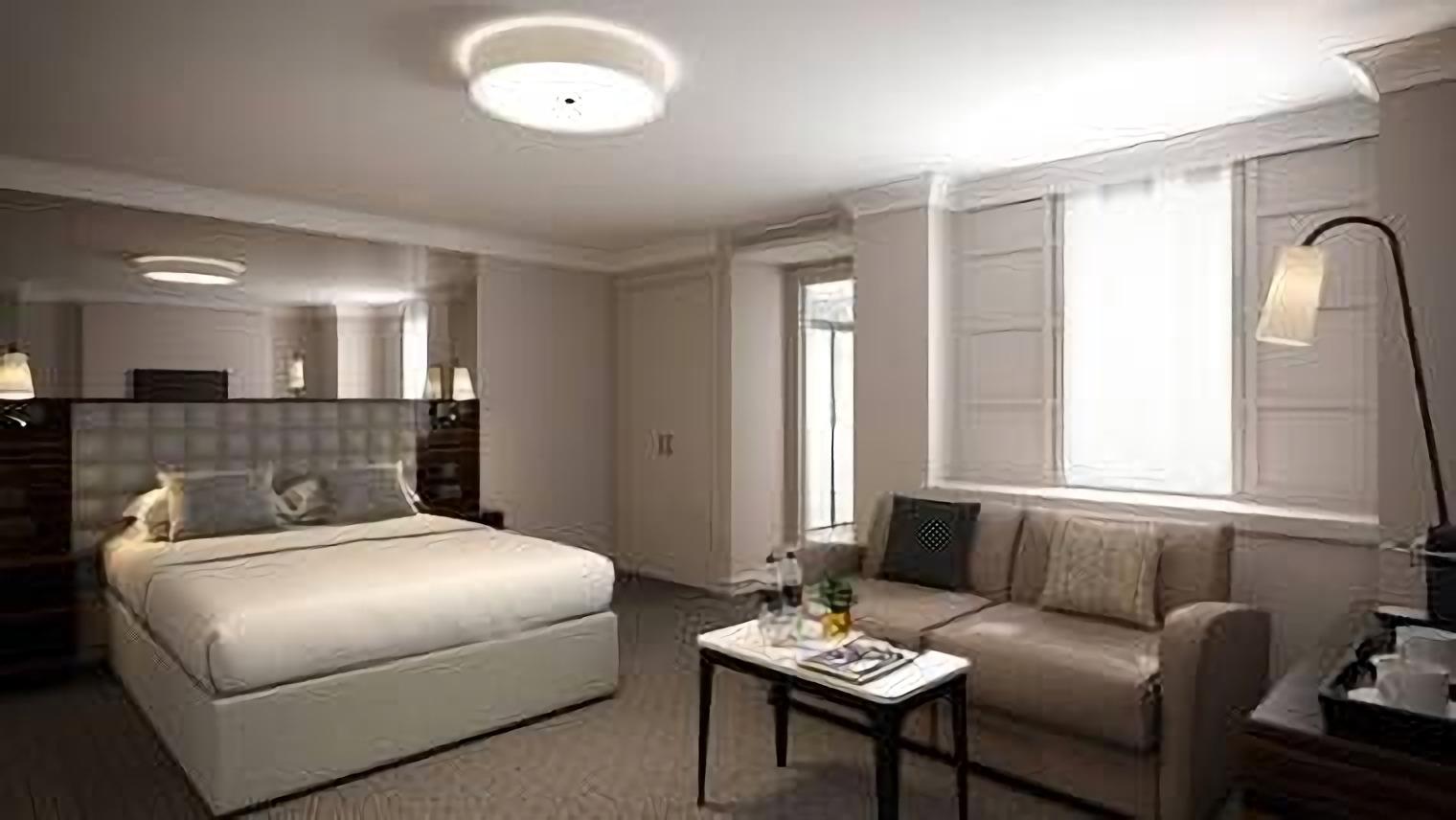 Strand Palace Londra Esterno foto A room at the hotel