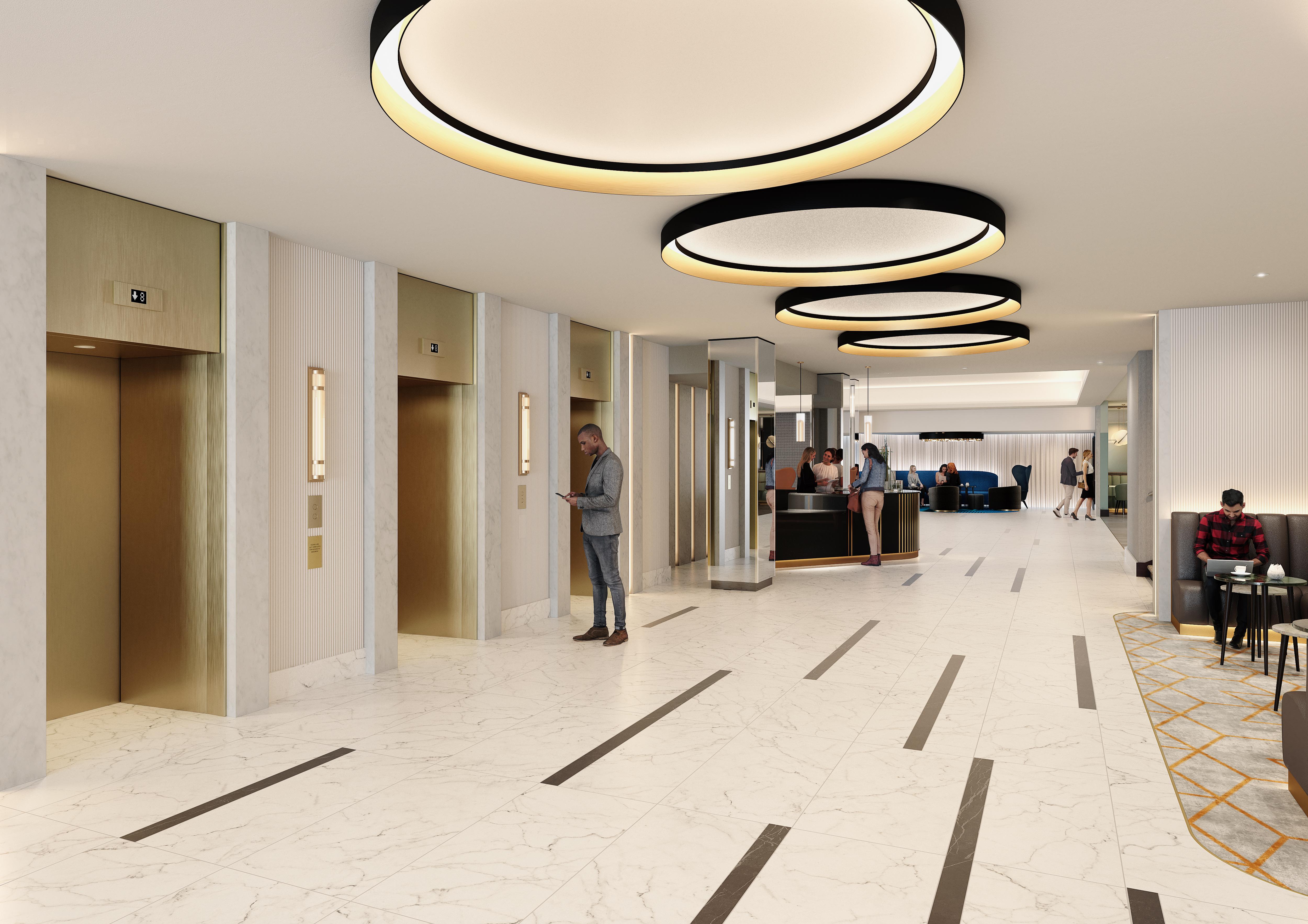Strand Palace Londra Esterno foto The interior of the hotel