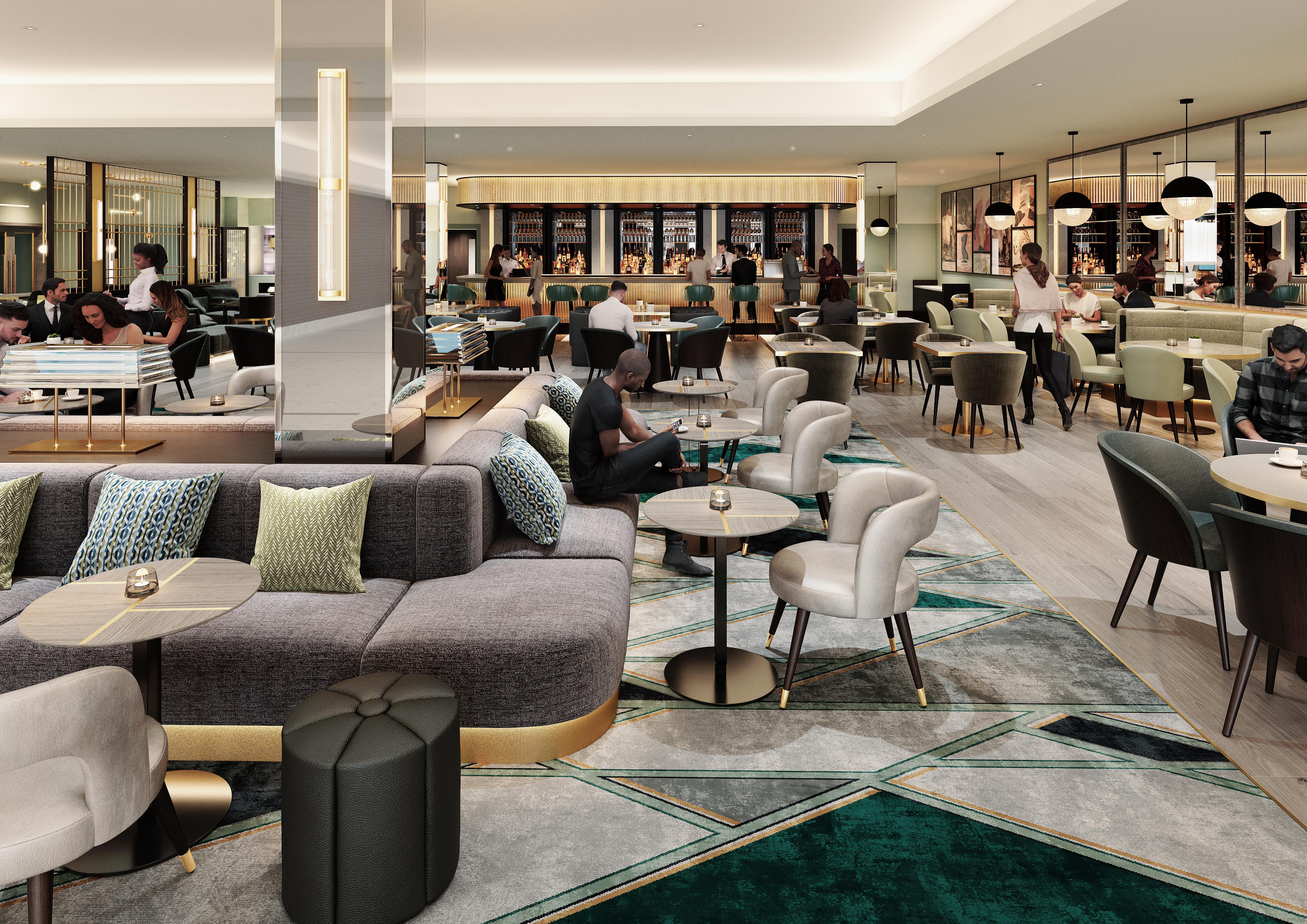 Strand Palace Londra Esterno foto The interior of the hotel