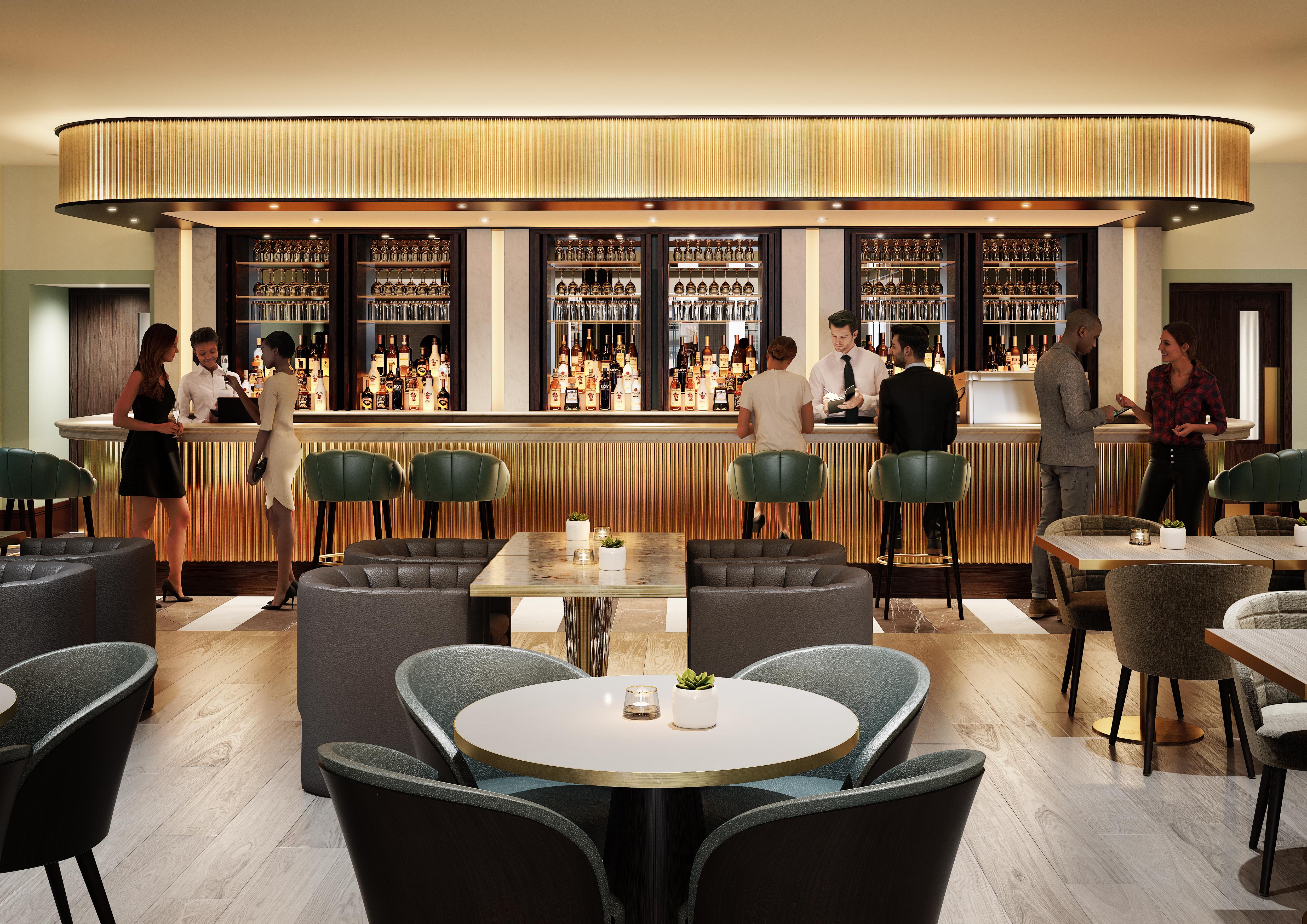 Strand Palace Londra Esterno foto The interior of the bar